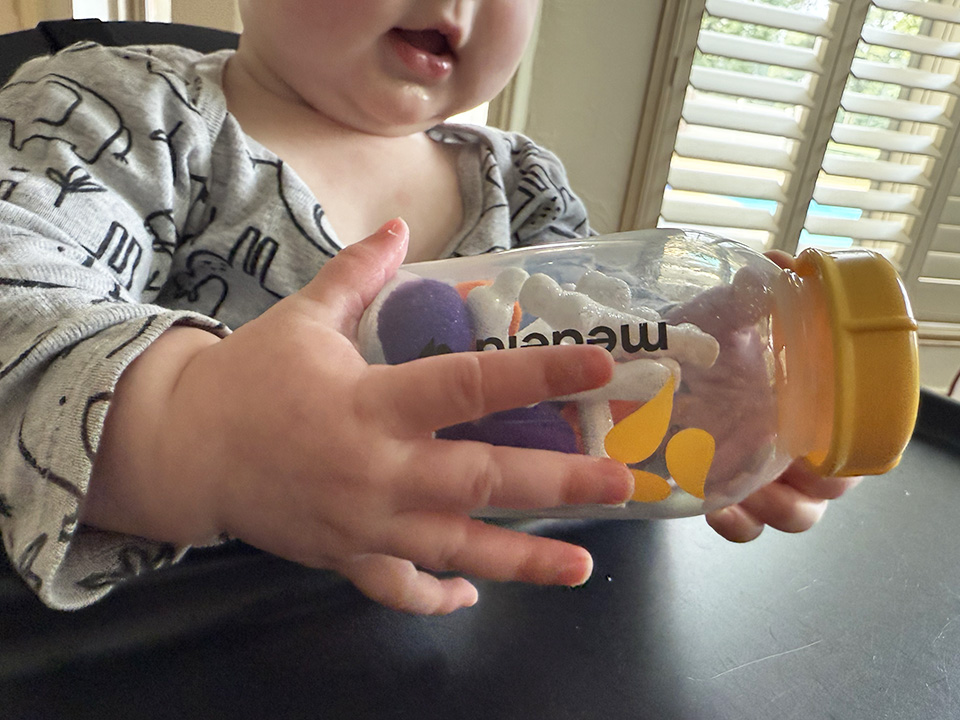 sensory bottle halloween themed 