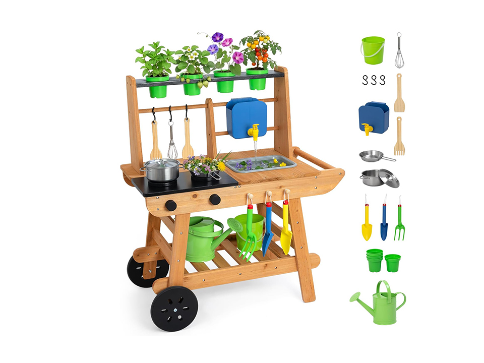 outdoor kitchen set for toddlers